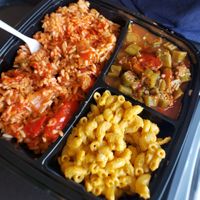 Just because we're vegan doesn't mean we don't love food, and NOLA is known for food that truly hits the spot!  "Sweet Soulfood" is delicious and oh-so-satisfying!  Large portions  at Sweet Soulfood in New Orleans