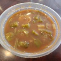 Okra gumbo at Sweet Soulfood in New Orleans