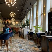 Inside at Sava's in Ann Arbor
