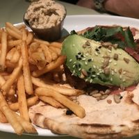 Pita wrap at Sava's in Ann Arbor