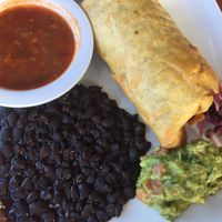 Vegan Chimichanga  at Tequila Blue Agave in Lincoln City