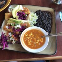 Vegan “fish” tacos at Tequila Blue Agave in Lincoln City