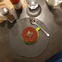 Chocolate dessert at Greenpoint Burgers in Annecy