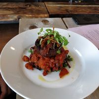 Sausage veg at Dr Legumes in Folkestone