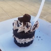 Cookies and Cream chocolate thingy at Europa Cake Shop in St Kilda