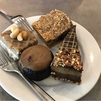 Vegan cakes at Europa Cake Shop in St Kilda