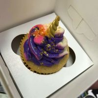 Unicorn cupcake at Luscious Desserts in Halifax