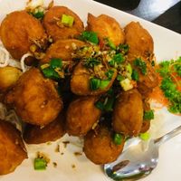 Salt and pepper tofu at Xiang Garden in Whittlesea