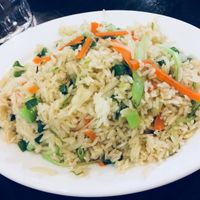 Vegan fried rice at Xiang Garden in Whittlesea