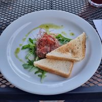 Bean Tartar (starter) at Ctyri Sestry in Kutna Hora