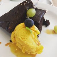 Amazing brownie 🤤 at Ctyri Sestry in Kutna Hora