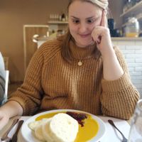 Creamy sweet sour souce with Tempe at Ctyri Sestry in Kutna Hora