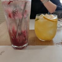 This lavender lemonade is life. at Ctyri Sestry in Kutna Hora