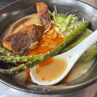 Rubbed Sweet Potato Ramen at Simon's Coffee House in Sarasota