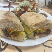   at Simon's Coffee House in Sarasota