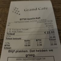 bill  at De Republiek in Bruges