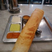 Masala dosa. at Saravana Bhavan - Lebuh Ampang in Kuala Lumpur