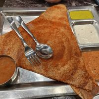 Dosas at Saravana Bhavan - Lebuh Ampang in Kuala Lumpur