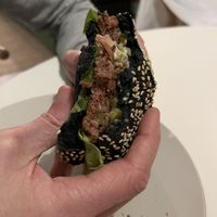   at Vegan Burger Brothers in Amsterdam