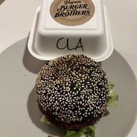   at Vegan Burger Brothers in Amsterdam