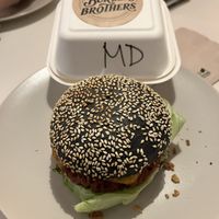  at Vegan Burger Brothers in Amsterdam