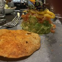 Avocado Tatar salad, no cheese   at JW's in Los Angeles