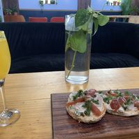 Bagel  at Falcon Coffee Bar in Nashville