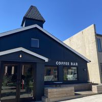 Outside at Falcon Coffee Bar in Nashville