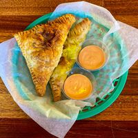 Empanadas at Falcon Coffee Bar in Nashville