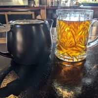 Mint tea at Falcon Coffee Bar in Nashville