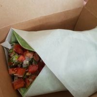 vegan burrito at La Toreta in Chame