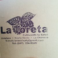 box it came in at La Toreta in Chame