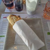 Falafel wrap at Street Beirut in Geneva