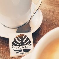 Coffee at Vegano Cafe in Krakow