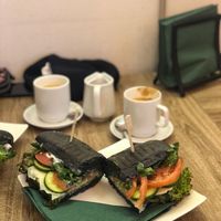 Chiabatty nr. 1 at Vegano Cafe in Krakow