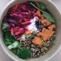 Sweet potato Buddha bowl at Foodmaker - Square in Brussels