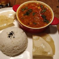 Vegan chilli sin carne at Monkey Republic in Kampot