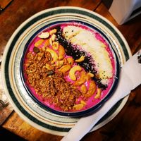 Smoothie bowl at Monkey Republic in Kampot