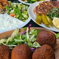 Good food at Bayt Em Nazih in Beirut