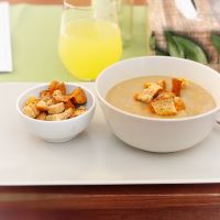 Supa crema de linte  at Pofta de Verde in Constanta