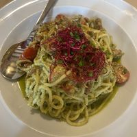 Cashew pesto Spaghetti   at Glocke in Rothenburg Ob Der Tauber