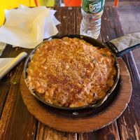 Vegan mac & cheese with broccoli and jalapeños at S'MAC in New York City