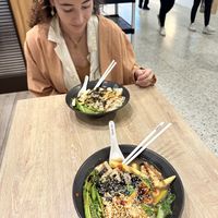 Noodle soup  at Vege Creek 蔬河 - 101 in Taipei