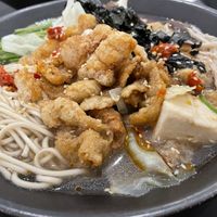 Ramen with a bunch of things    at Vege Creek 蔬河 - 101 in Taipei