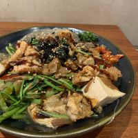 All the toppings  at Vege Creek 蔬河 - 101 in Taipei