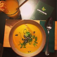 Pumpkin-Apple-Soup  at Schmeckerling in Munich