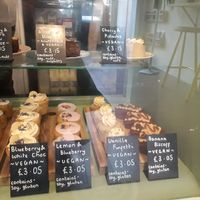 The vegan cakes (March 2023) at Sift in Otley