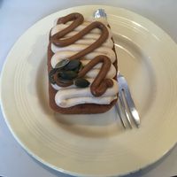 Banana Biscoff cake 🍰  at Sift in Otley