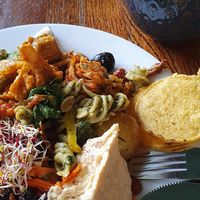 Buffet at Hermans in Stockholm