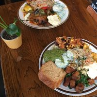 Food coma incoming at Hermans in Stockholm